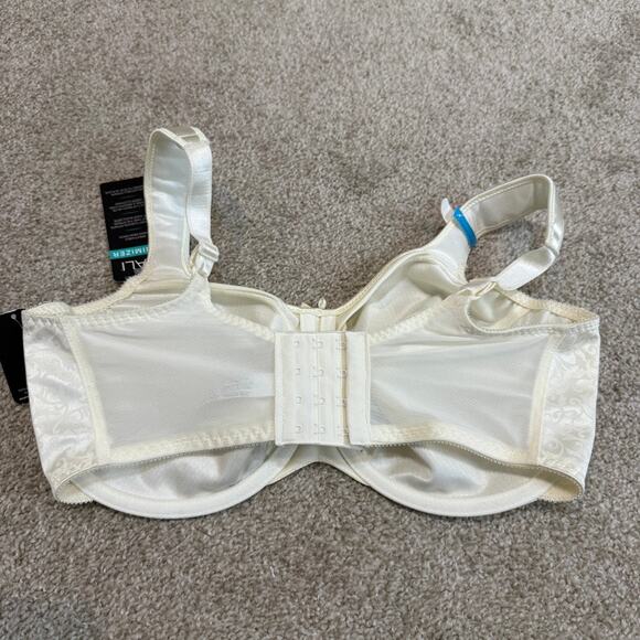 Bali 36DDD minimizer Satin Tracings underwire full coverage bra BC 2566 - Picture 9 of 13